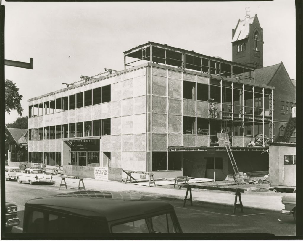 Miniature of Burlington Federal Savings and Loan Association [Construction]