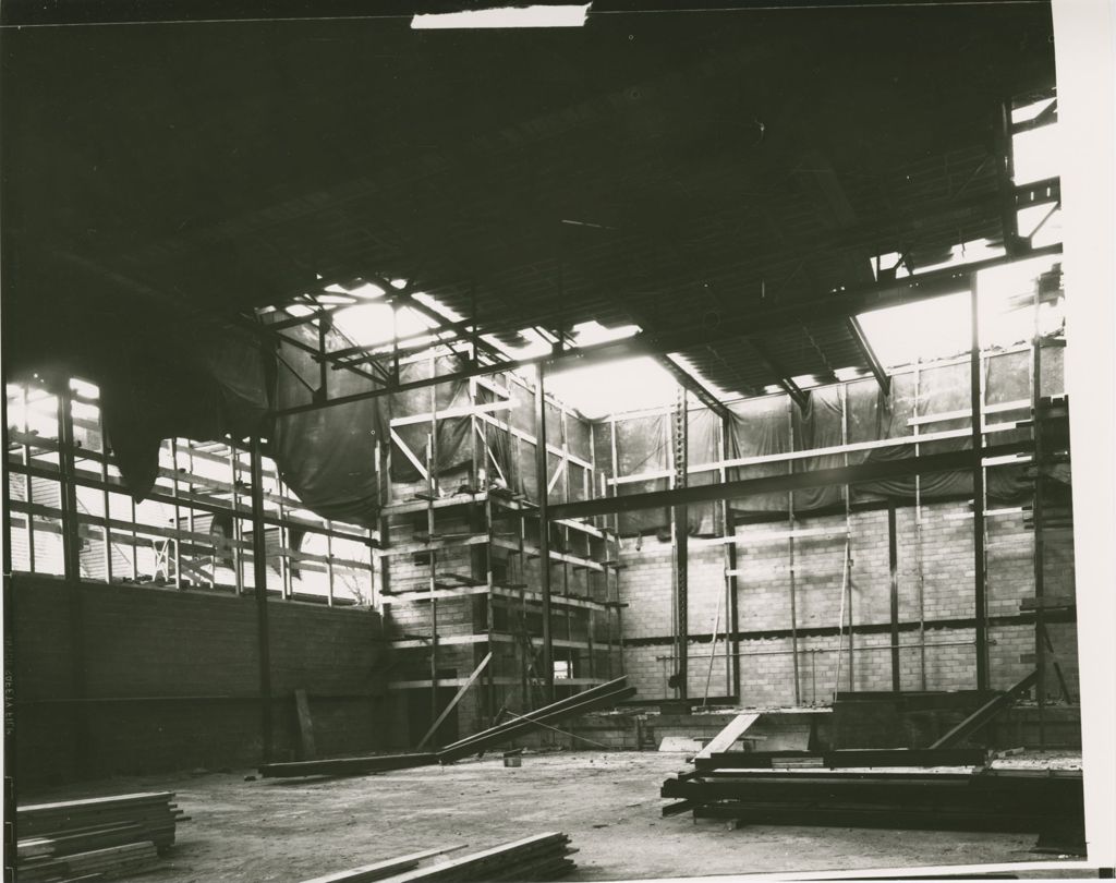 Miniature of Burlington High School - Auditorium Construction