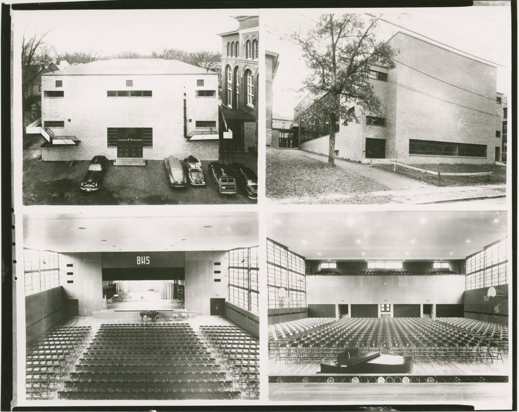 Miniature of Burlington High School - Auditorium Construction