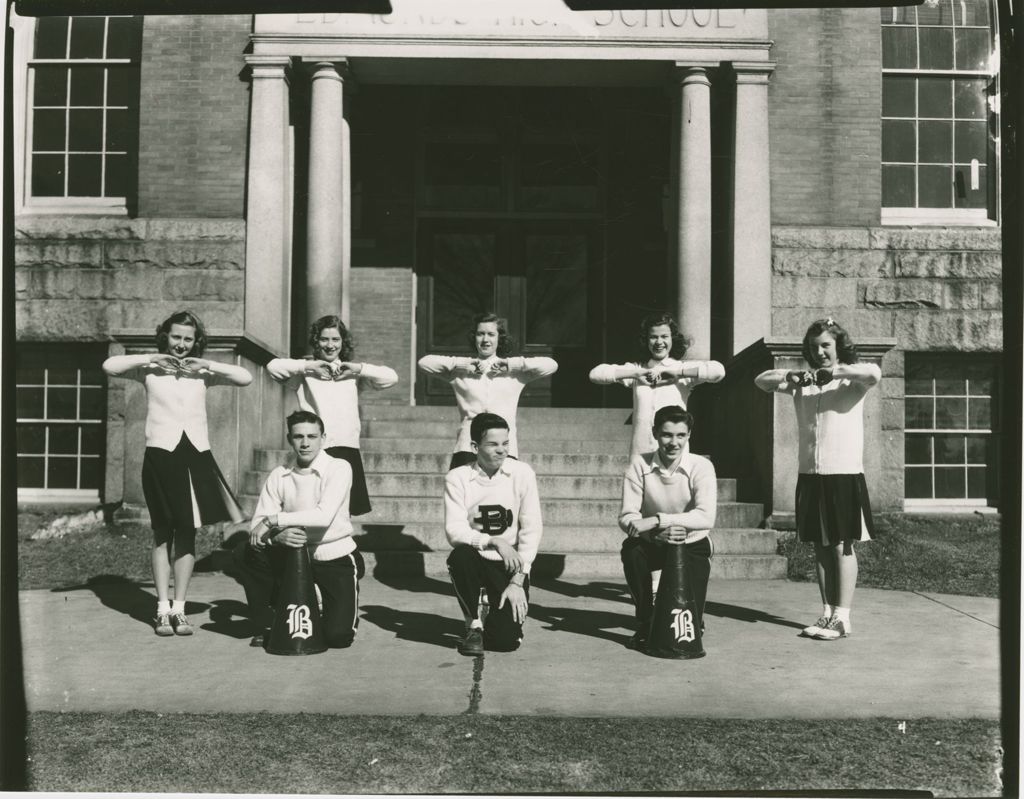 Miniature of Burlington High School - Cheerleaders