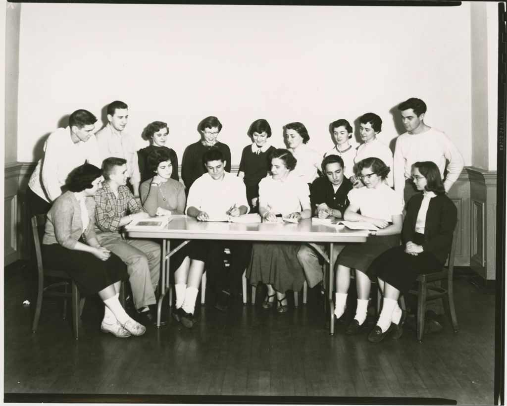 Miniature of Burlington High School - Groups (unidentified)