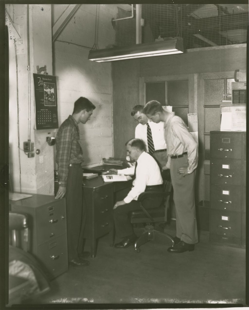 Miniature of Burlington High School - Yearbook Staff