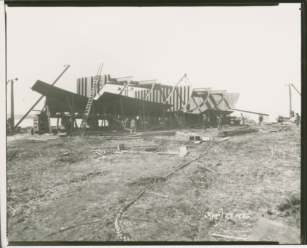 Miniature of Champlain Transportation Co. - Ferry Construction