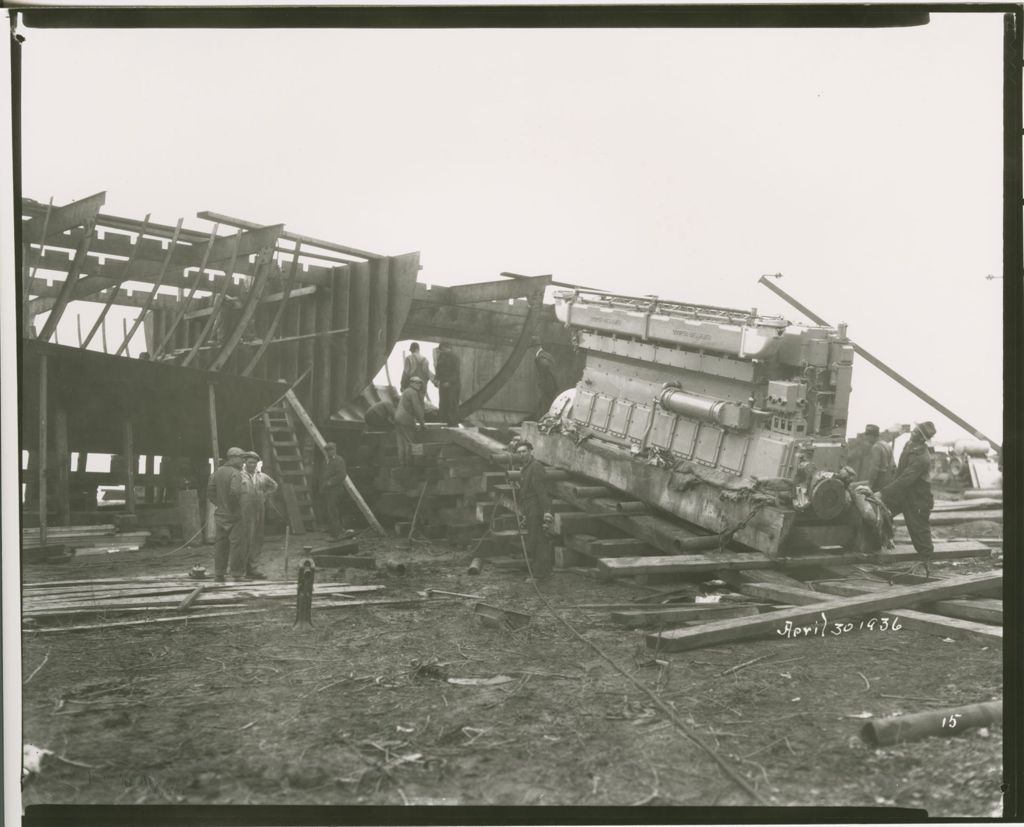 Miniature of Champlain Transportation Co. - Ferry Construction