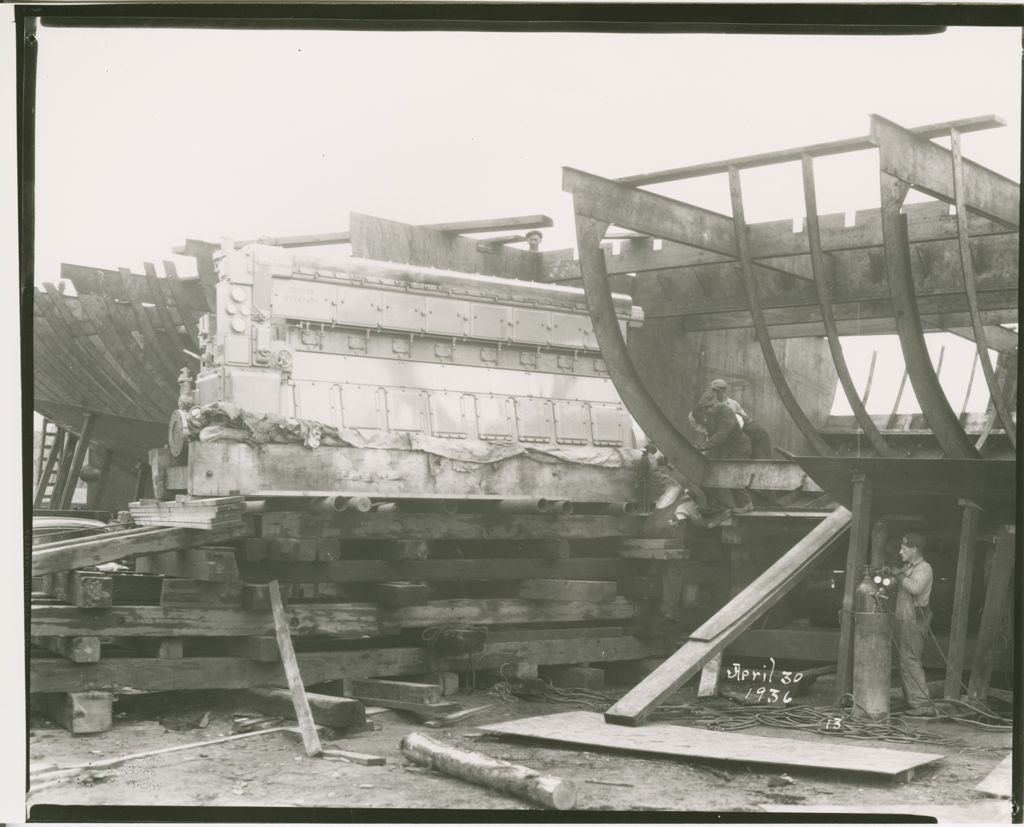 Miniature of Champlain Transportation Co. - Ferry Construction