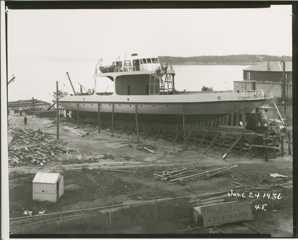 Miniature of Champlain Transportation Co. - Ferry Construction