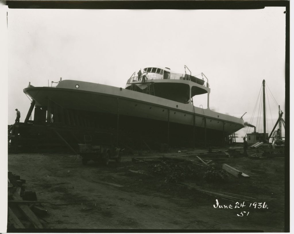 Miniature of Champlain Transportation Co. - Ferry Construction