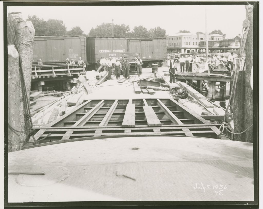 Miniature of Champlain Transportation Co. - Ferry Construction