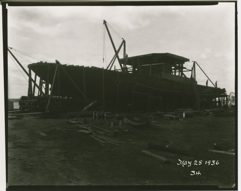 Miniature of Champlain Transportation Co. - Ferry Construction