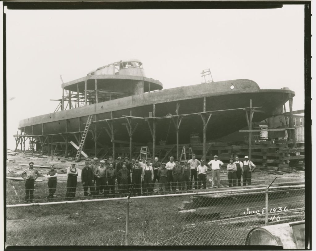 Miniature of Champlain Transportation Co. - Ferry Construction