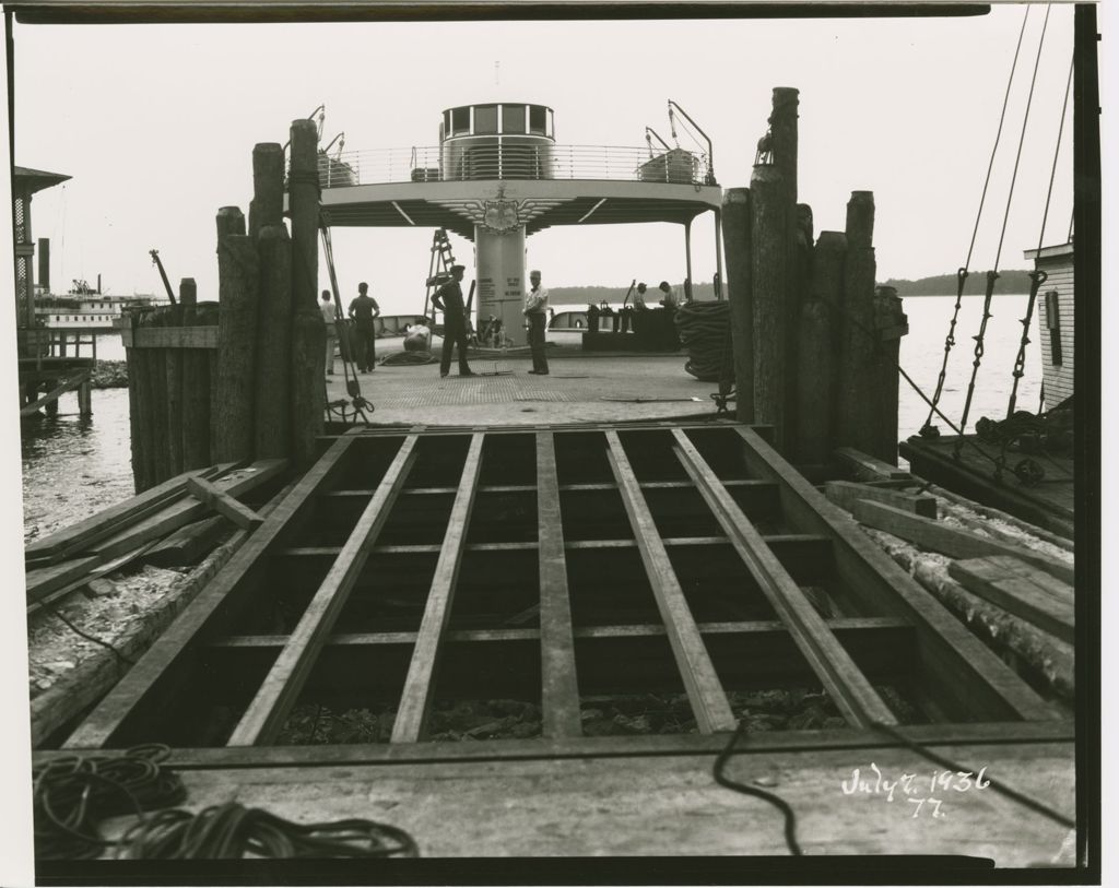 Miniature of Champlain Transportation Co. - Ferry Construction