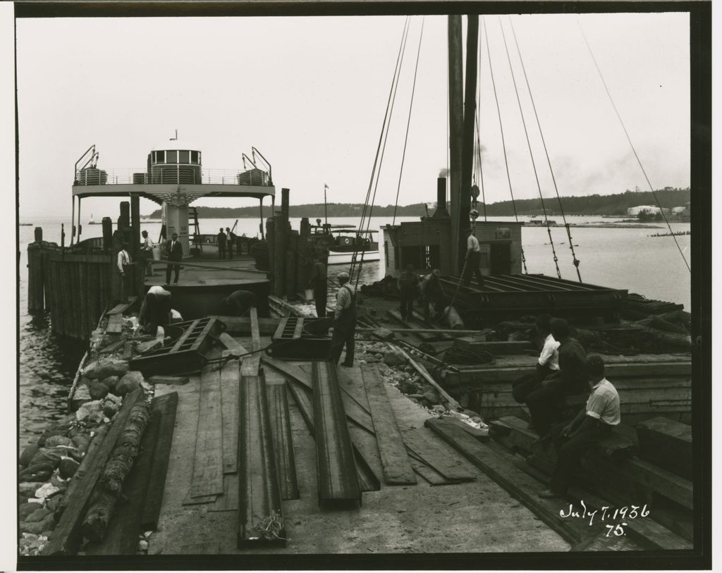 Miniature of Champlain Transportation Co. - Ferry Construction