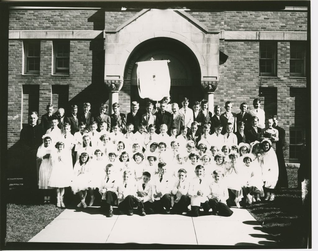 Miniature of Christ the King School - First Communion