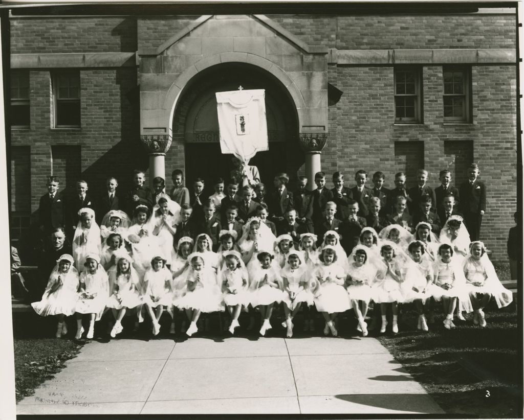 Miniature of Christ the King School - First Communion