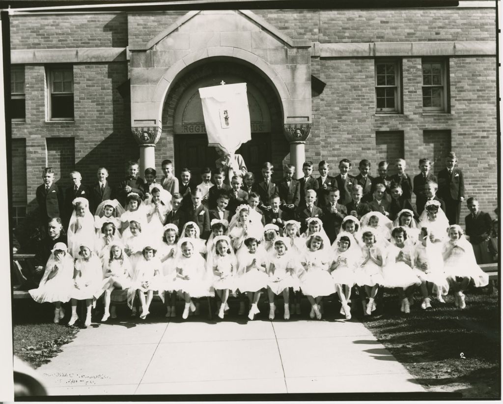 Miniature of Christ the King School - First Communion