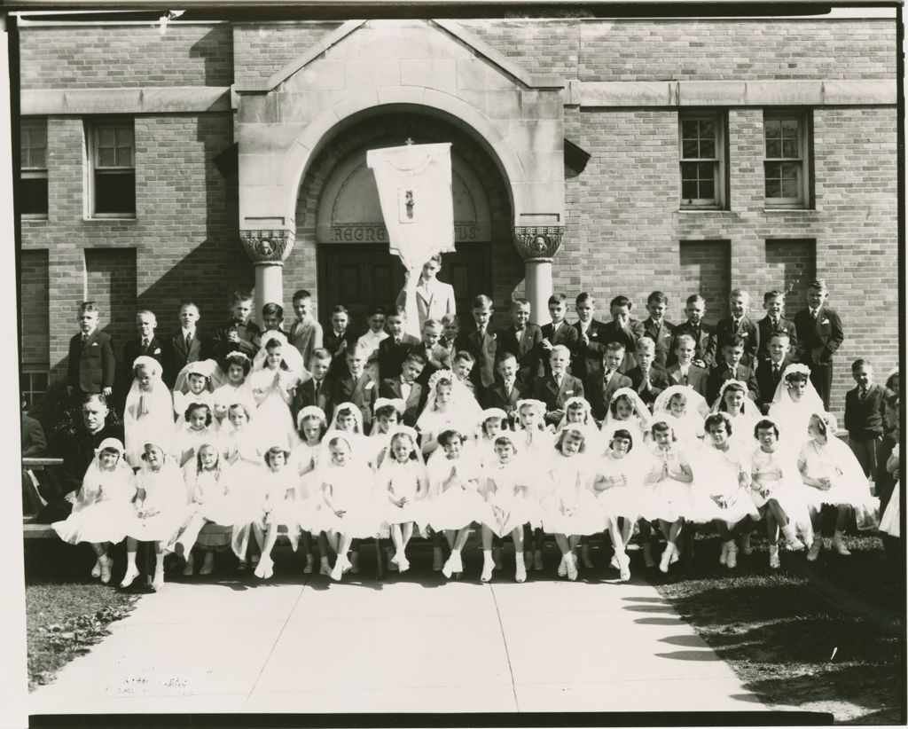 Miniature of Christ the King School - First Communion