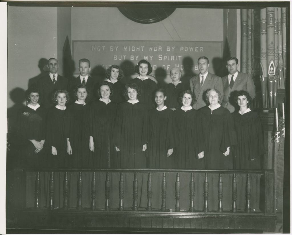 Miniature of Church Groups - Unidentified