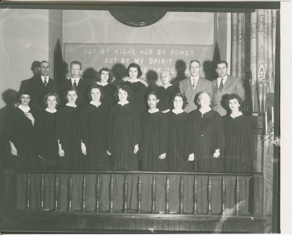 Miniature of Church Groups - Unidentified