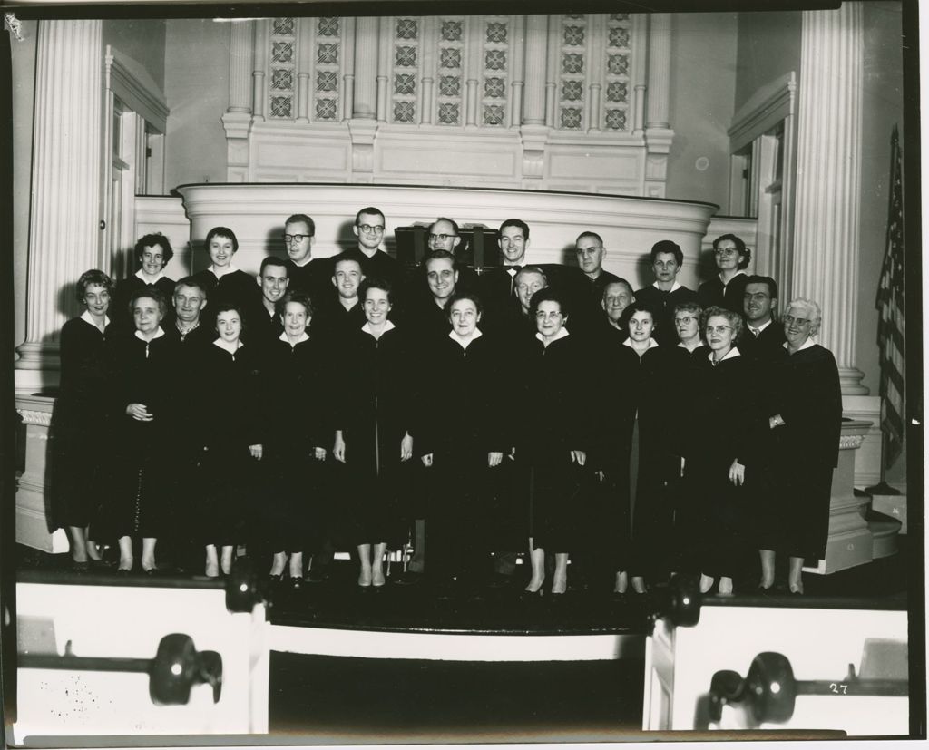 Miniature of Congregational Church - Choirs