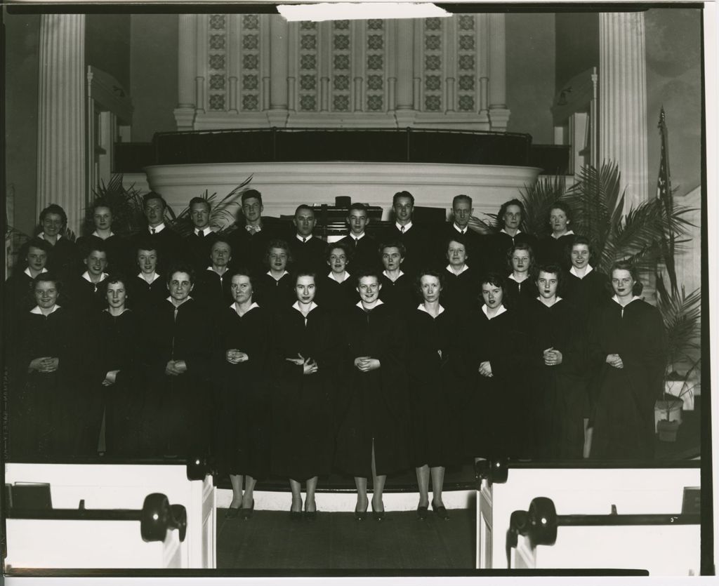 Miniature of Congregational Church - Choirs