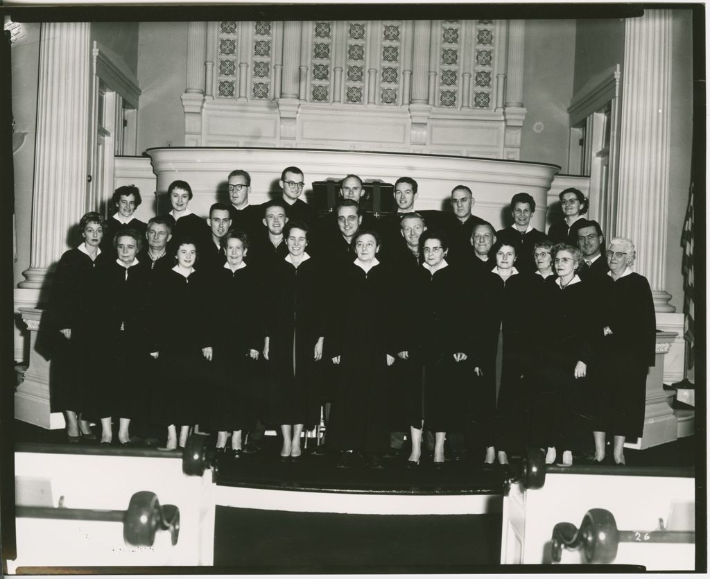 Miniature of Congregational Church - Choirs