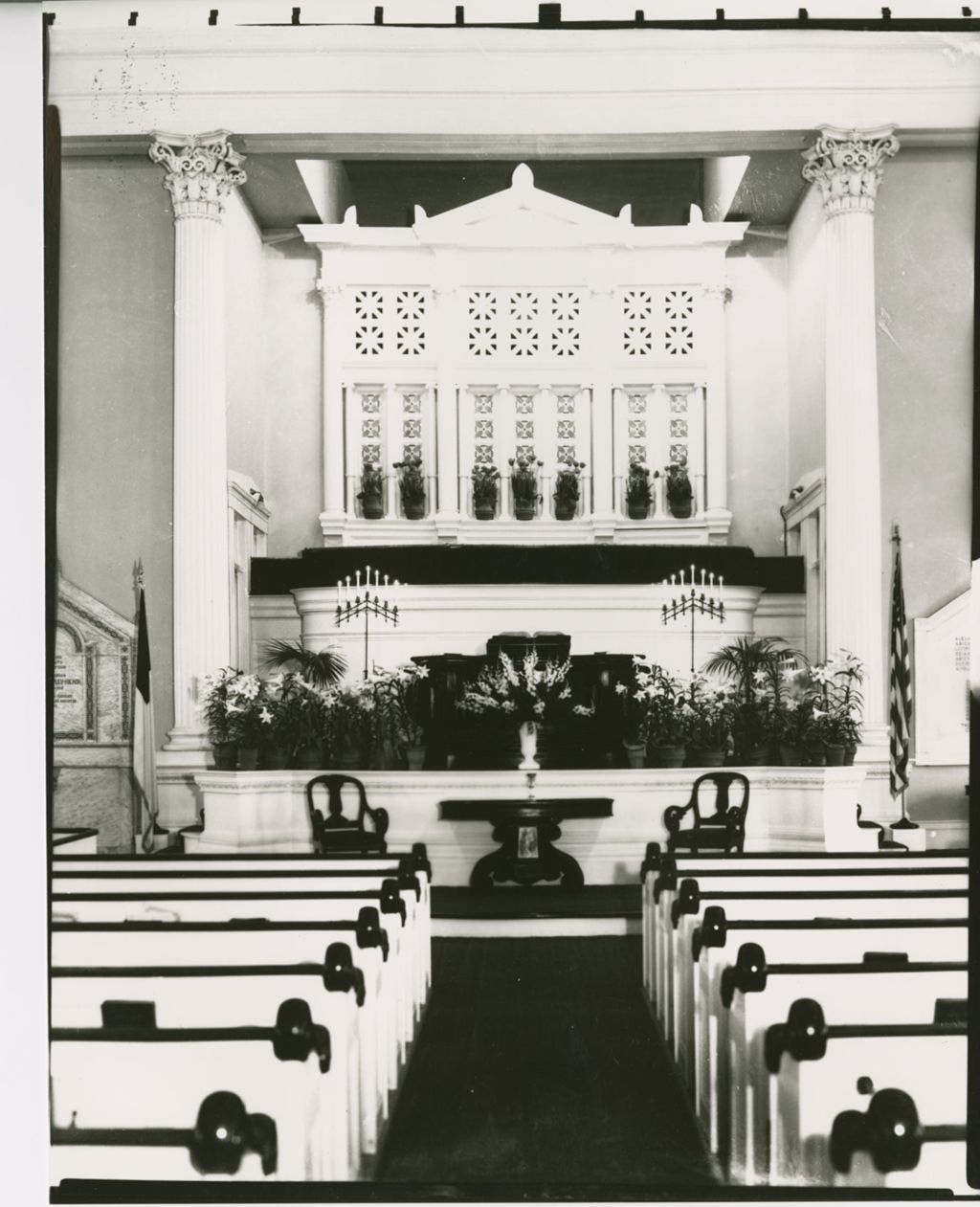 Miniature of First Congregational Church - Interior