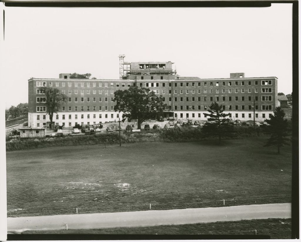 Miniature of Mary Fletcher Hospital - Construction