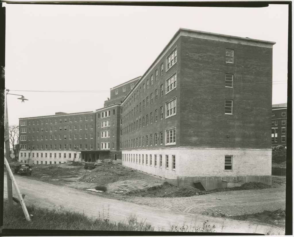 Miniature of Mary Fletcher Hospital - Construction