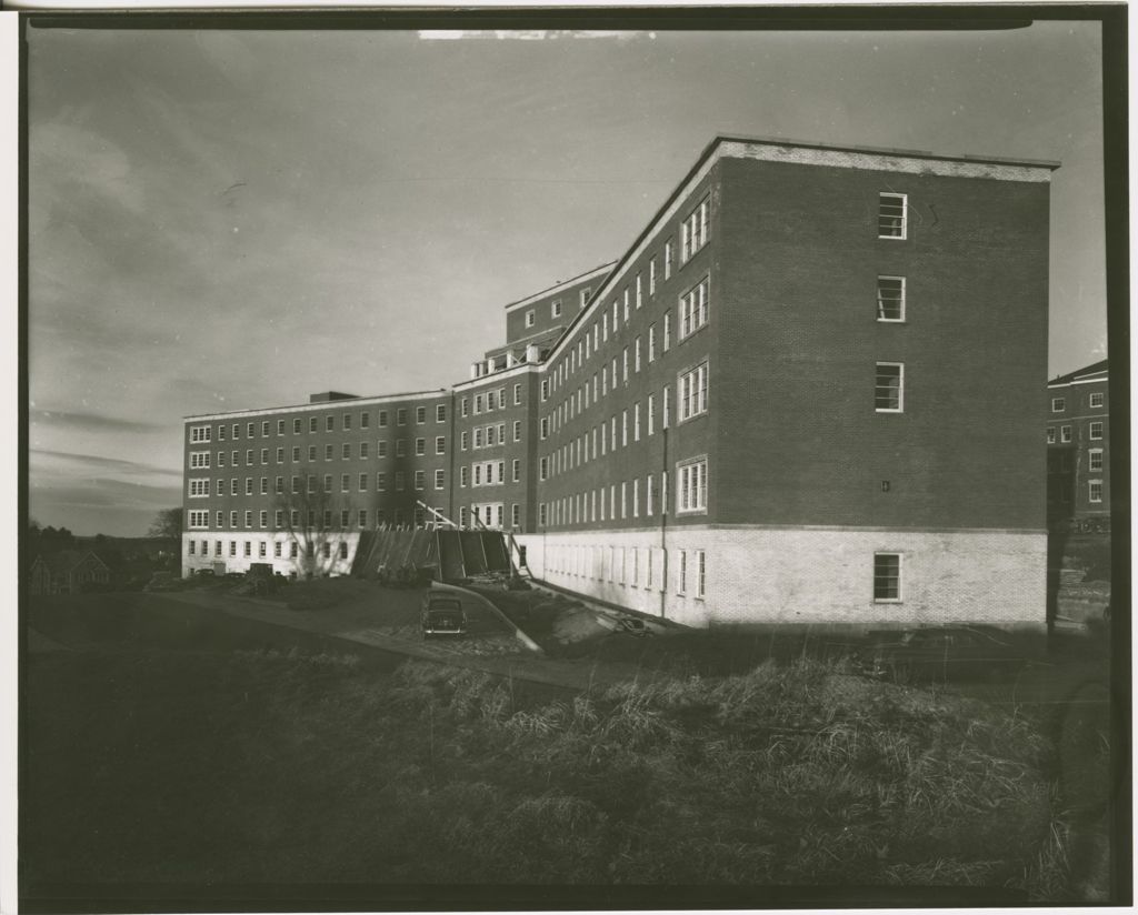 Miniature of Mary Fletcher Hospital - Construction