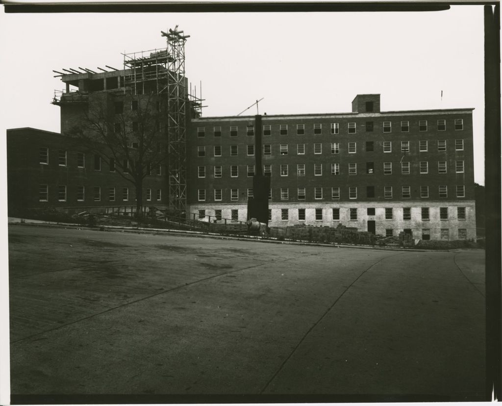 Miniature of Mary Fletcher Hospital - Construction