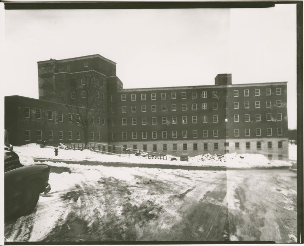 Miniature of Mary Fletcher Hospital - Construction