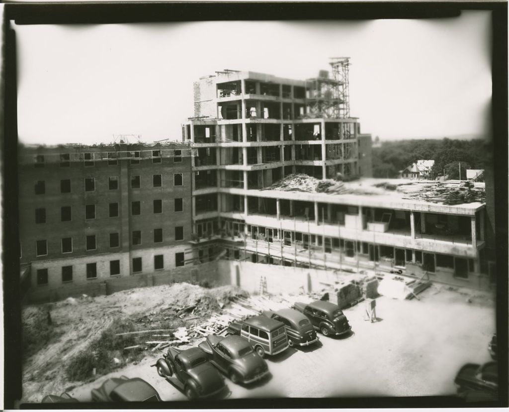 Miniature of Mary Fletcher Hospital - Construction