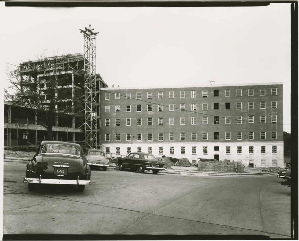 Miniature of Mary Fletcher Hospital - Construction