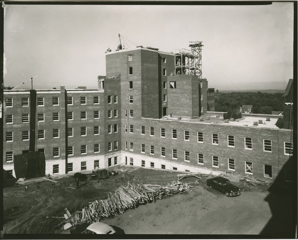 Miniature of Mary Fletcher Hospital - Construction