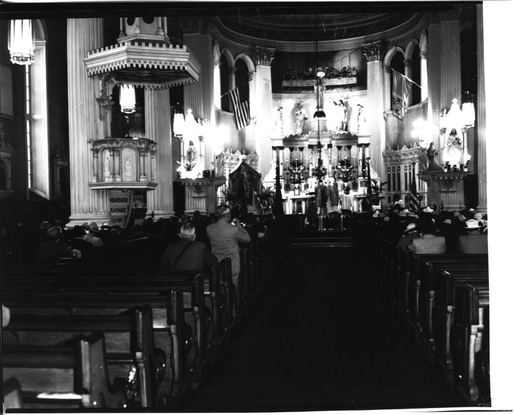 Miniature of Saint Joseph's Church and Chapel