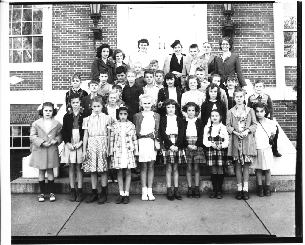 Miniature of School Groups - Unidentified