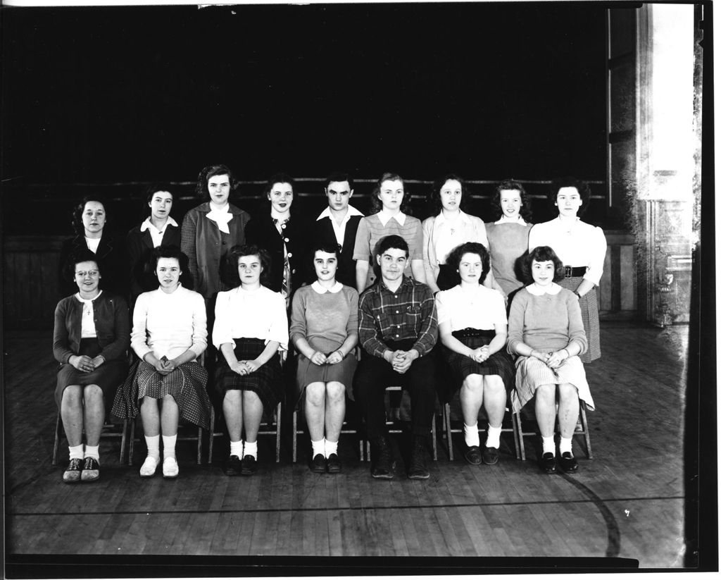 Miniature of School Groups - Unidentified