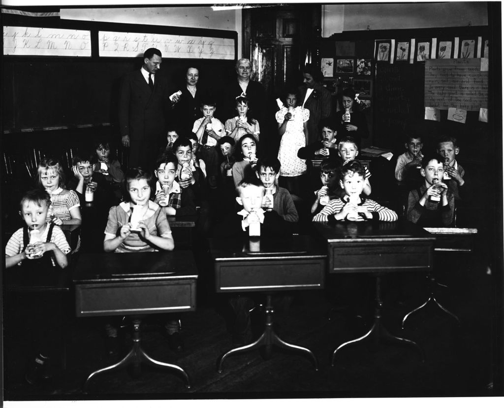 Miniature of School Groups - Unidentified