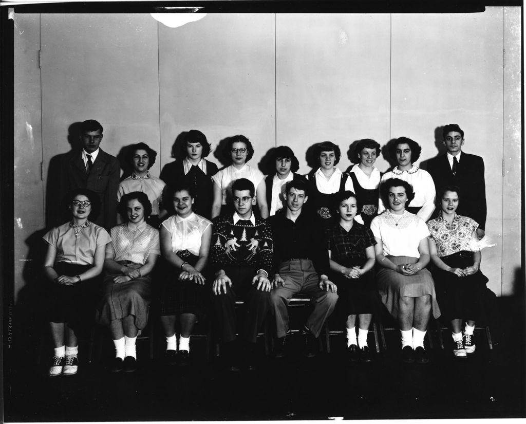 Miniature of School Groups - Unidentified