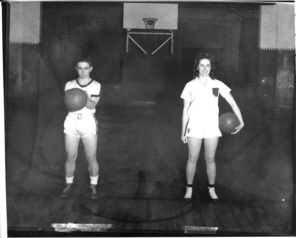 Miniature of Winooski High School - Basketball players