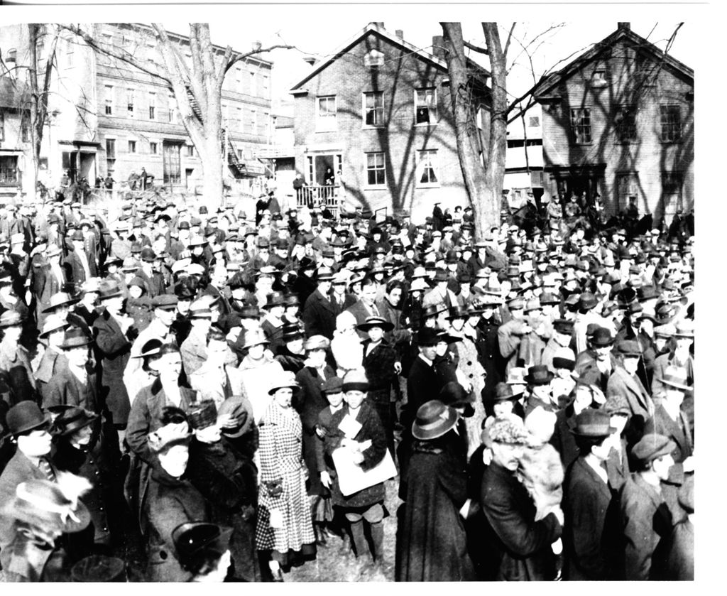 Miniature of Winooski, VT - American Woolen Mills Flag Raising