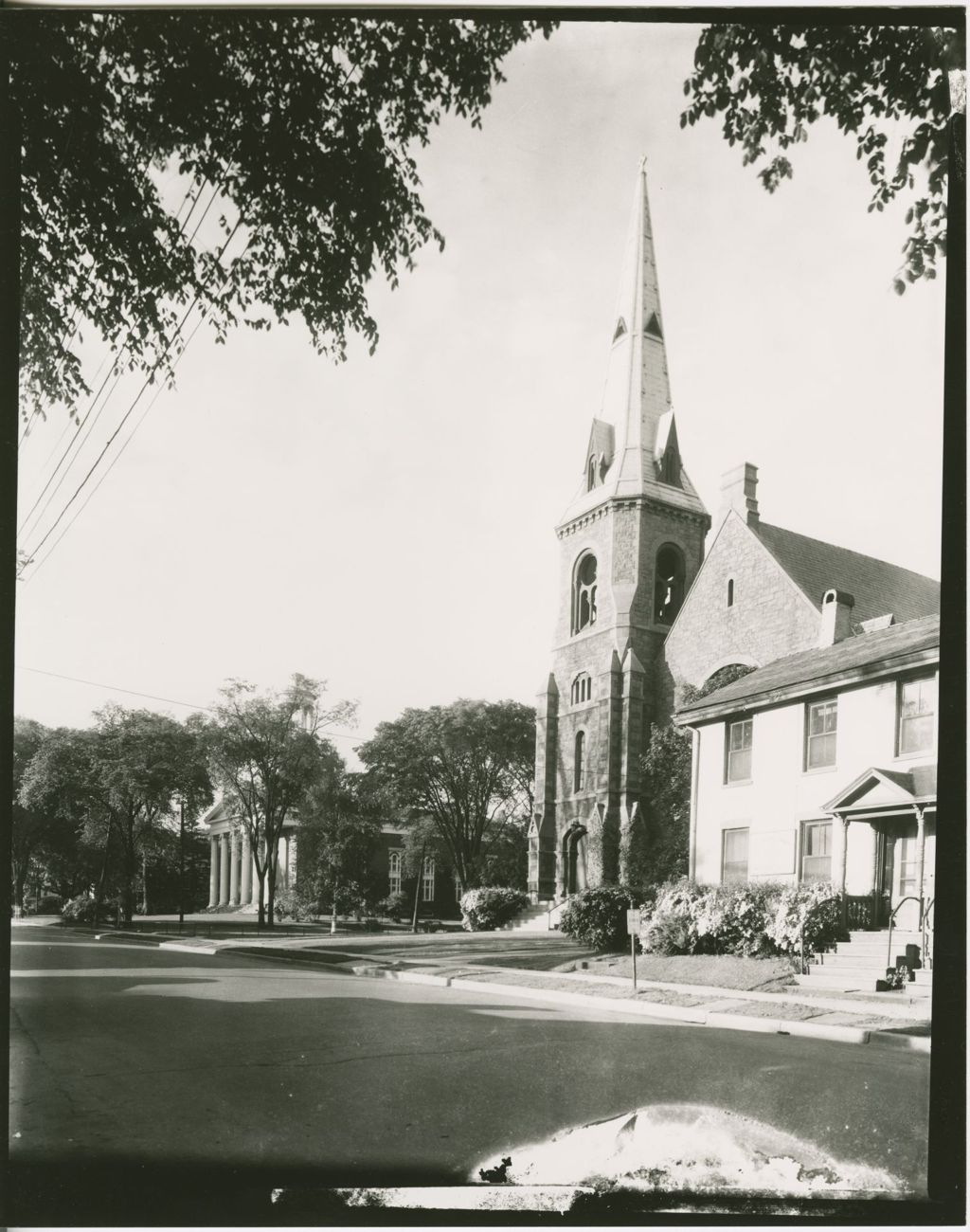 Miniature of First Congregational and United Methodist Churches