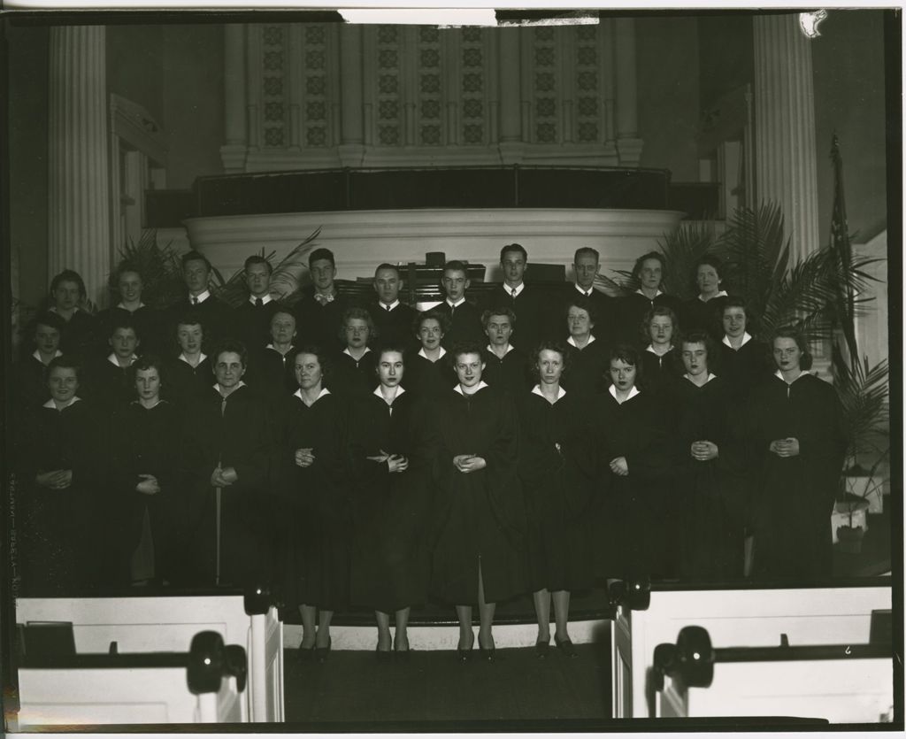 Miniature of Congregational Church - Choirs