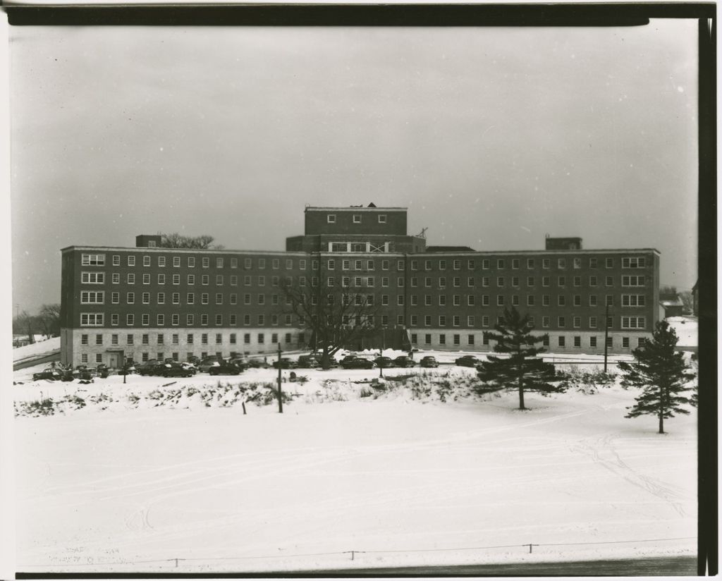 Miniature of Mary Fletcher Hospital - Construction