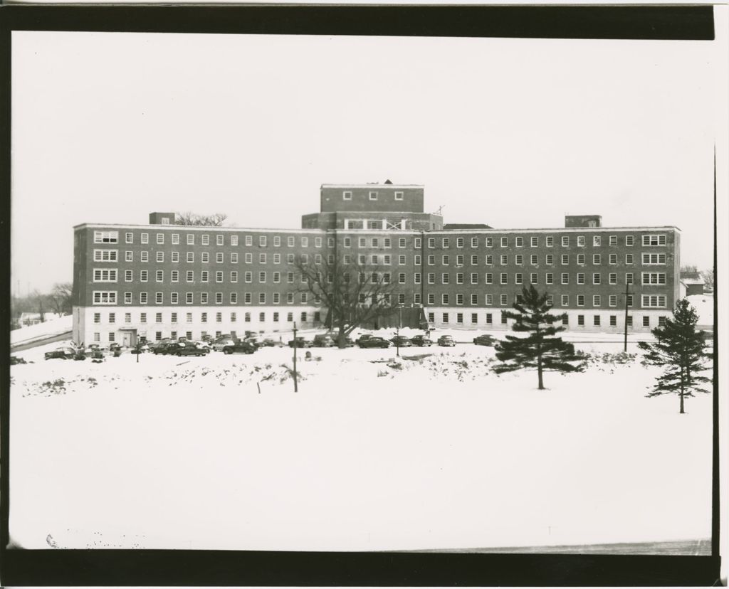 Miniature of Mary Fletcher Hospital - Construction