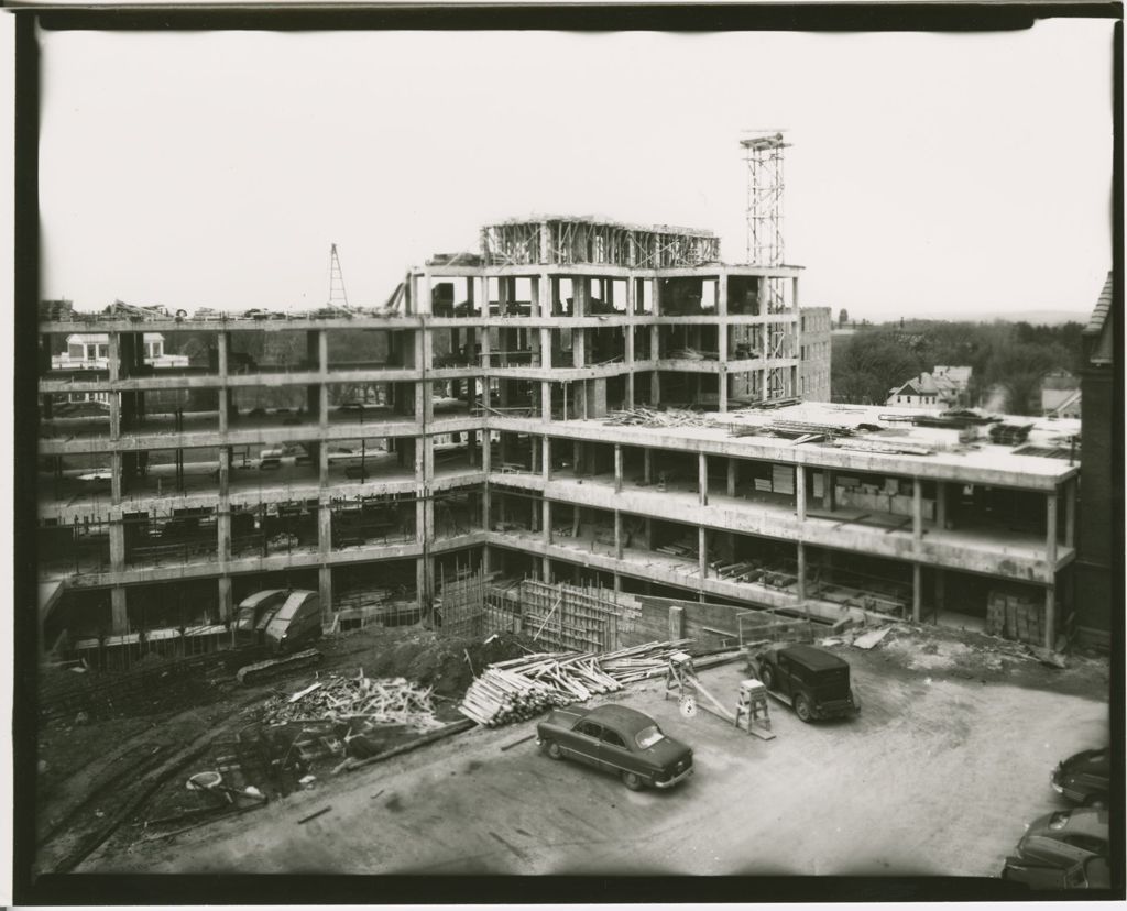 Miniature of Mary Fletcher Hospital - Construction