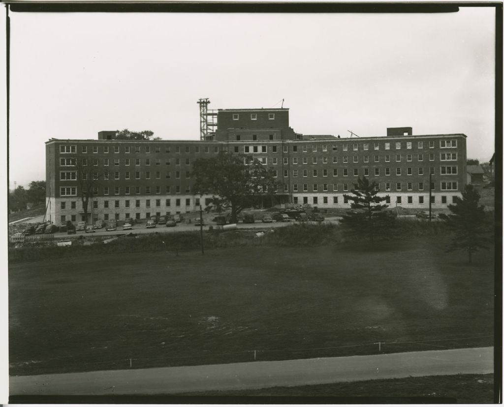 Miniature of Mary Fletcher Hospital - Construction