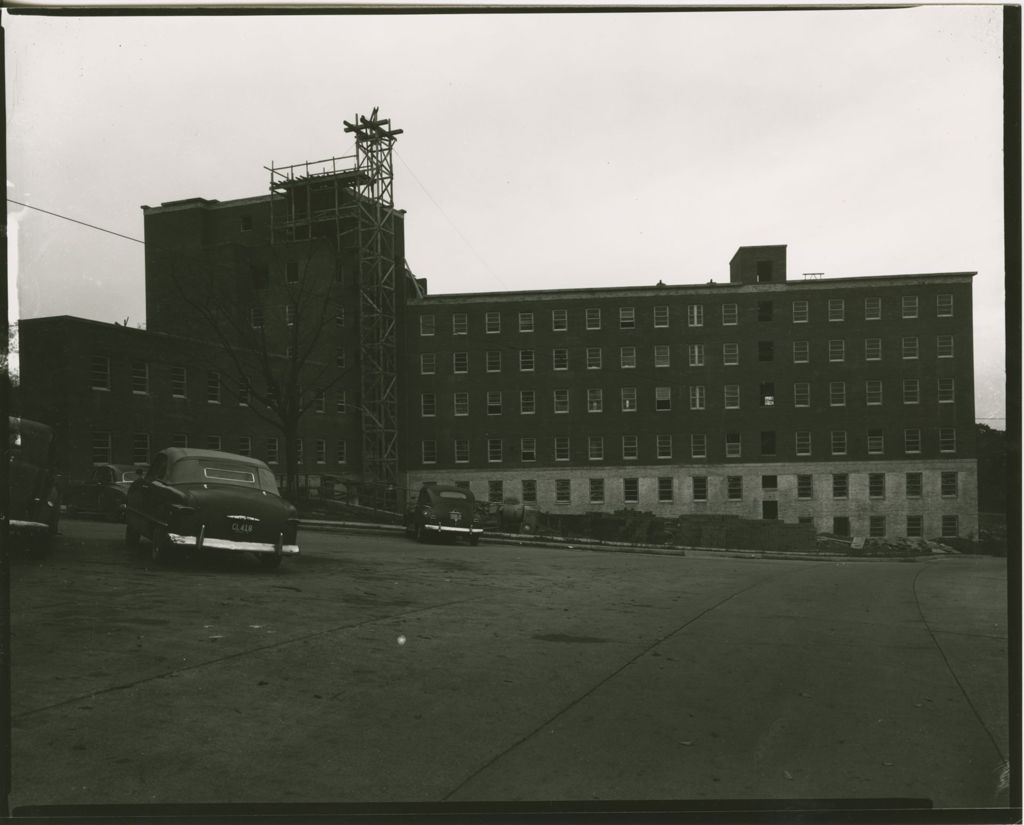 Miniature of Mary Fletcher Hospital - Construction