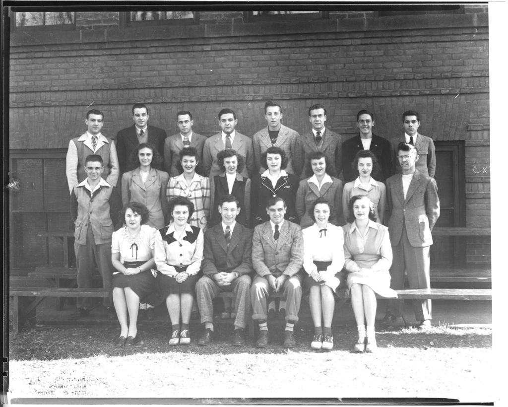 Miniature of School Groups - Unidentified