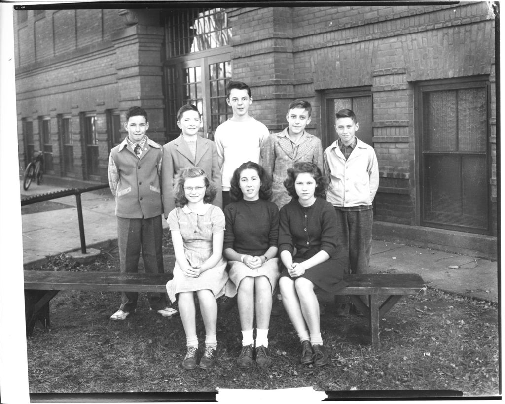 Miniature of School Groups - Unidentified